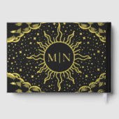 Classy Gold Tarot Card Mariage Livre d'or (Verso)