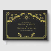 Classy Gold Tarot Card Mariage Livre d'or (Recto)