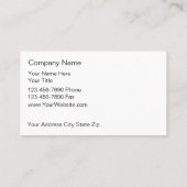 Classy Golden Dolphin Symbool Visitekaartjes (Achterkant)