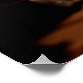 Classy  Golden Piano Keys Print op Canvas (Hoek)