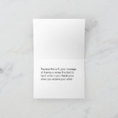 Classy Golf Business Merci Cartes (Intérieur)