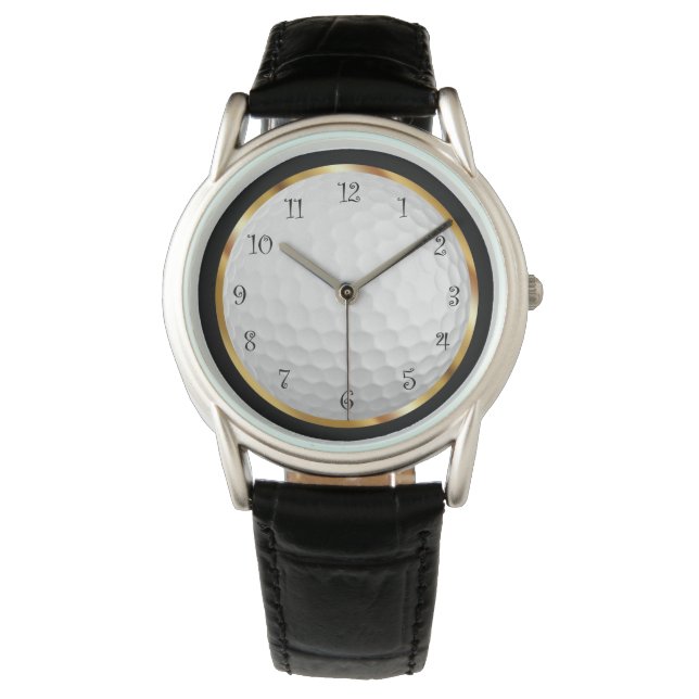 Classy Golf thema Horloge (Voorkant)