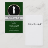 Classy Golf-Visitekaartjes Visitekaartje (Voorkant / Achterkant)