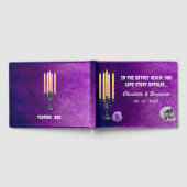 Classy Gotische Bruiloft Gastenboek (Volledig)