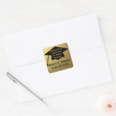 Classy gouden klasse van 20XX Afstuderen Stickers (Envelop)