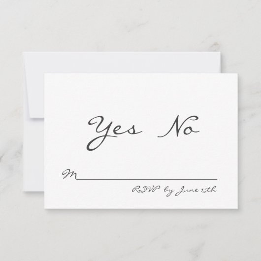 Classy Granite RSVP (Devant)