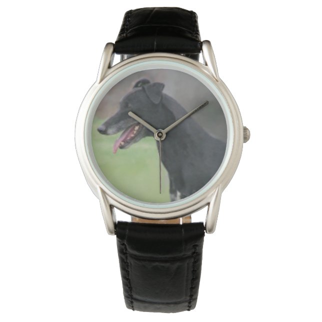 Classy Greyhound Watch van Hevener Horloge (Voorkant)