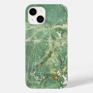 Classy Groen Wit Marmeren Patroon iPhone / Android Case-Mate iPhone 14 Hoesje