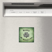 Classy grundge Irish met geluk shamrock Magneet (Insitu (Vaatwasser))