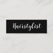 Classy Haarstylist Appointment Visitekaartjes (Voorkant)