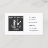 Classy Handy Tools Handyman Visitekaartje (Voorkant)