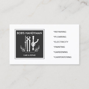 Classy Handy Tools Handyman Visitekaartje