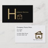 Classy Handyman Visitekaartjes (Voorkant / Achterkant)
