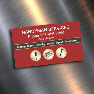 Classy Handyman Zakelijke Magneten