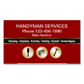 Classy Handyman Zakelijke Magneten (Voorkant)