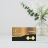 Classy Health Fitness Club Visitekaartjes (Staand voorkant)