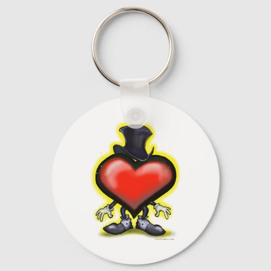 Classy Heart Sleutelhanger (Voorkant)