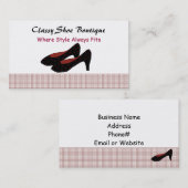 Classy Heels Boutique Visitekaartje (Voorkant / Achterkant)