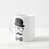 Classy hipster koffiemok (Voorkant links)