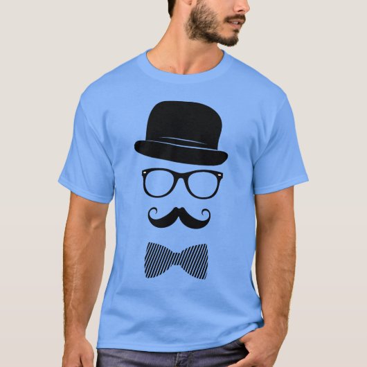 Classy hipster t-shirt (Voorkant)