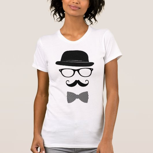 Classy hipster t-shirt (Voorkant)
