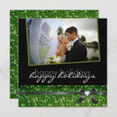 Classy Holiday Dank je wel Bedankkaart (Voorkant / Achterkant)