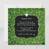 Classy Holiday Dank je wel Bedankkaart (Achterkant)