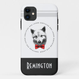 Classy Hondenliefhebber Shiba Inu Bow Stropdas Voe iPhone 11 Hoesje