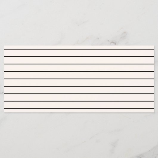 Classy huwelijksmenu met net getrouwde tekening menu (Achterkant)