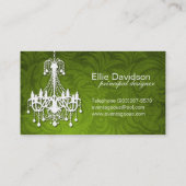 Classy Interior Designer Visitekaartje (Achterkant)