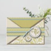 Classy Invitation Kaart (Staand voorkant)