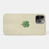 Classy Irish Lucky Shamrock Case-Mate iPhone Case (Achterkant (horizontaal))