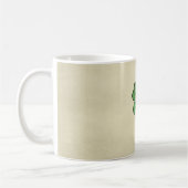 Classy Irish Lucky Shamrock Koffiemok (Links)