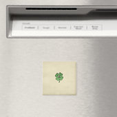 Classy Irish Lucky Shamrock Magneet (Insitu (Vaatwasser))