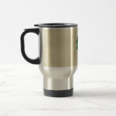 Classy Irish Lucky Shamrock Reisbeker (Links)