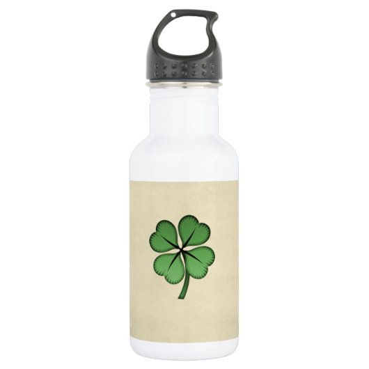 Classy Irish Lucky Shamrock Waterfles (Voorkant)