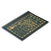 Classy Jane Austen Pride en Prejudice Book Hoesje Notitieboek (Linkerzijde)