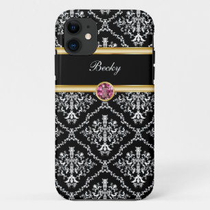 Classy Jewel iPhone 11 Hoesje Monogram