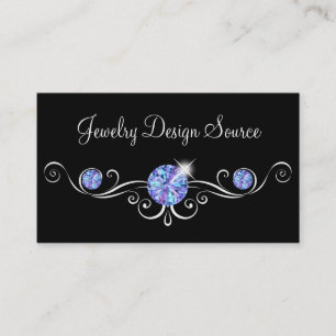 Classy Jewelry Designer Glitzy Bling Visitekaartje