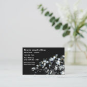 Classy Jewelry Store Visitekaartjes (Staand voorkant)