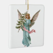Classy kerstkeramisch Ornament White Angel (Rechts)