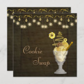 Classy Kerstkoekjesruil Kaart (Voorkant / Achterkant)
