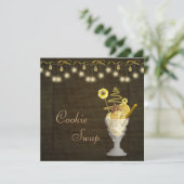 Classy Kerstkoekjesruil Kaart (Staand voorkant)