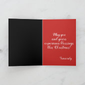 Classy Kerstmis Kaart (Binnen)