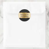 Classy klant dank u Stickers (Tas)