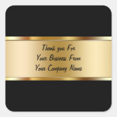 Classy klant dank u Stickers (Voorkant)