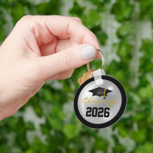 Classy Klasse van 2024 Graduation Cap Sleutelhanger