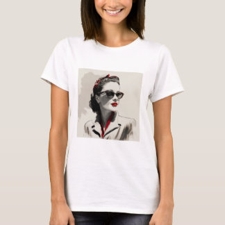 Classy Lady in Shades t-shirt