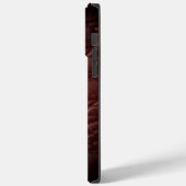 Classy lederen textuur Case-Mate iPhone case (Achterkant / Links)