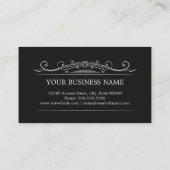 Classy Lijst - Eenvoudig elegant Visitekaartje (Achterkant)